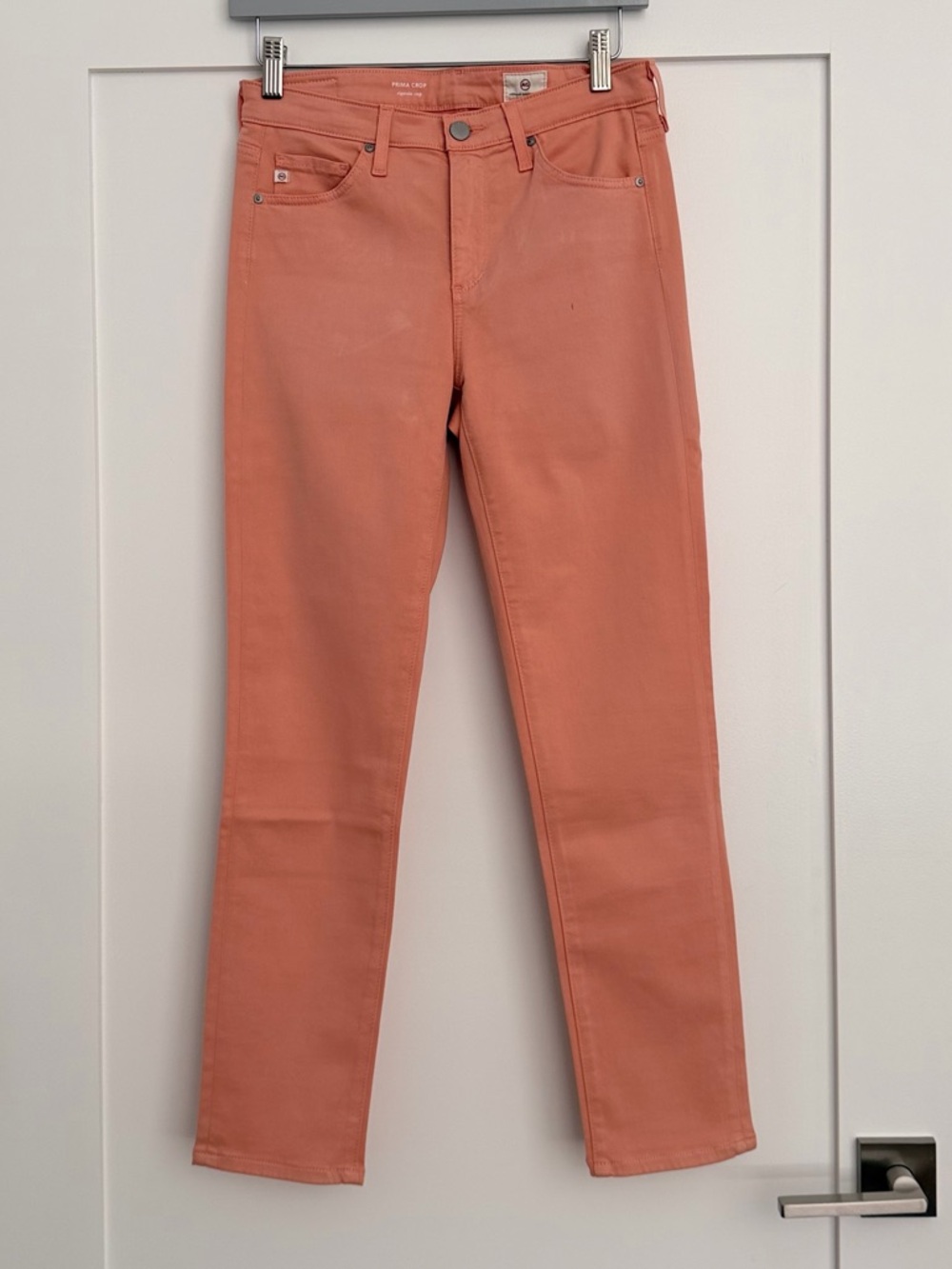 AG Adriano Goldschmied Skinny Jeans in Coral
